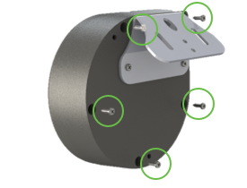 Outdoor Positiv unit's screws