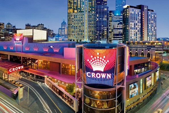 Crown Casino supported by Crown Culinarium in Melbourne, Australia
