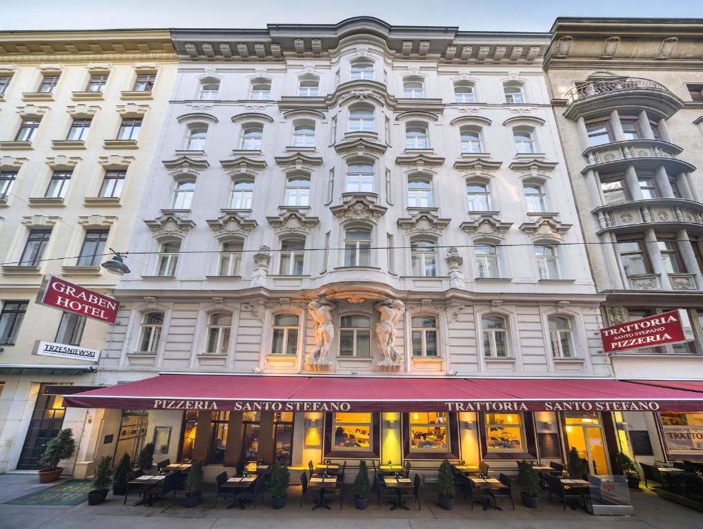 Graben Hotel, Exterior, Vienna, Austria, Case Study